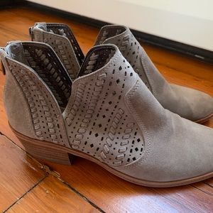 Vince Camuto Gray Booties